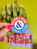 Walkable Cities & Suckable Titties Sticker-4