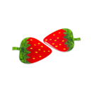 Strawberry Alligator Hair Clip Set-1