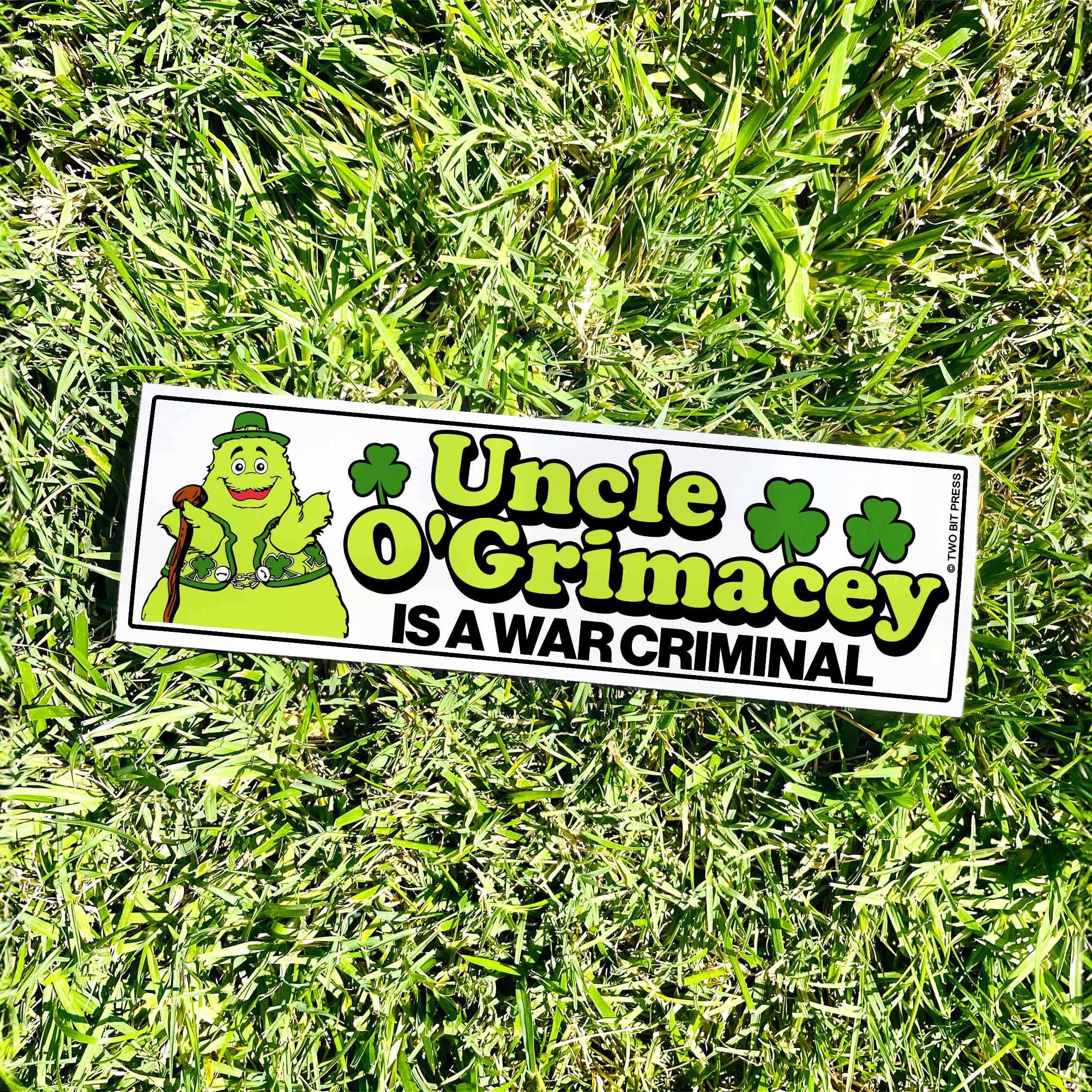 McWar Criminal Bumper Sticker - 0