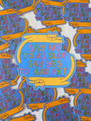 Bad Art Sticker Anti-AI Sticker-1