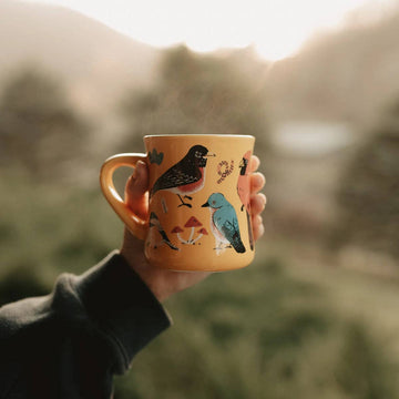 Eastern Backyard Birds Ceramic Mug - 0