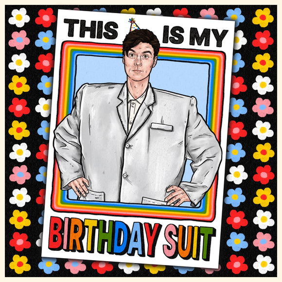 Talking Heads David Byrne Birthday Card
