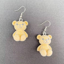 Fuzzy Bear Earrings-2