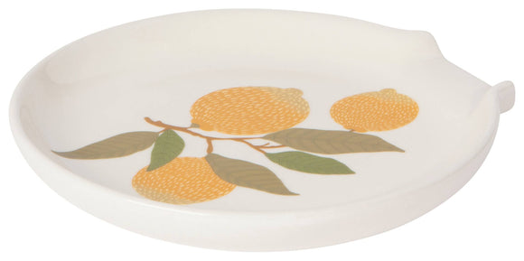 Lemons Stoneware Spoon Rest