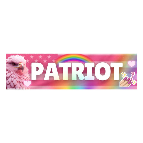 Gay Patriot Bumper Sticker