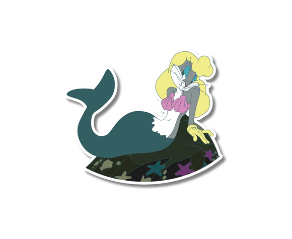 Bunny Mermaid  Sticker