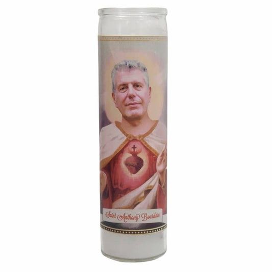 Anthony Bourdain Altar Candle