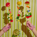 Mini Red Strawberry Hair Claw Clip-4