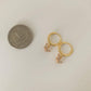 Dainty Mini Butterfly Huggie Earrings