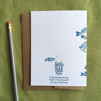 Birthday Fish Greeting Card