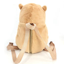 Capybara Furry Plush Backpack-3
