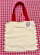 Farfalle Drawstring Large Tote Bag-4
