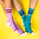 Favorite Sister Gym Crew Socks-8