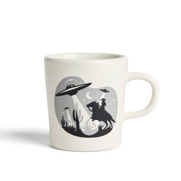 Cowboy UFO Invasion Mug