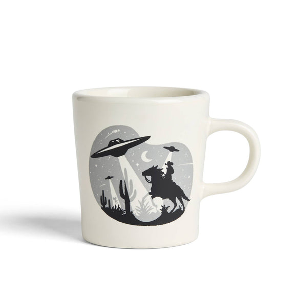 Cowboy UFO Invasion Mug