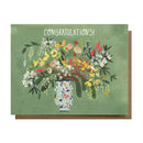 Congratulations! Floral Card-1