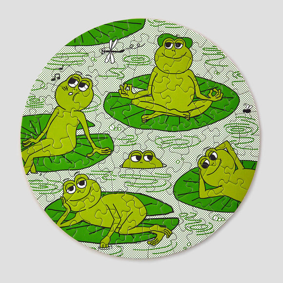 Peace Frogs Mini Puzzle