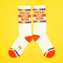Proud Gay Mom Gym Crew Socks-5
