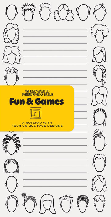 Fun & Games Notepad