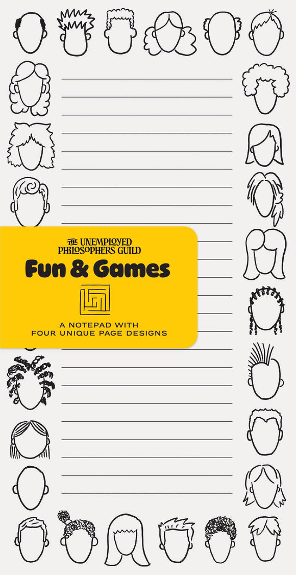 Fun & Games Notepad
