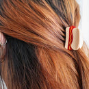 Mini Hot Dog Hair Claw Clip-2
