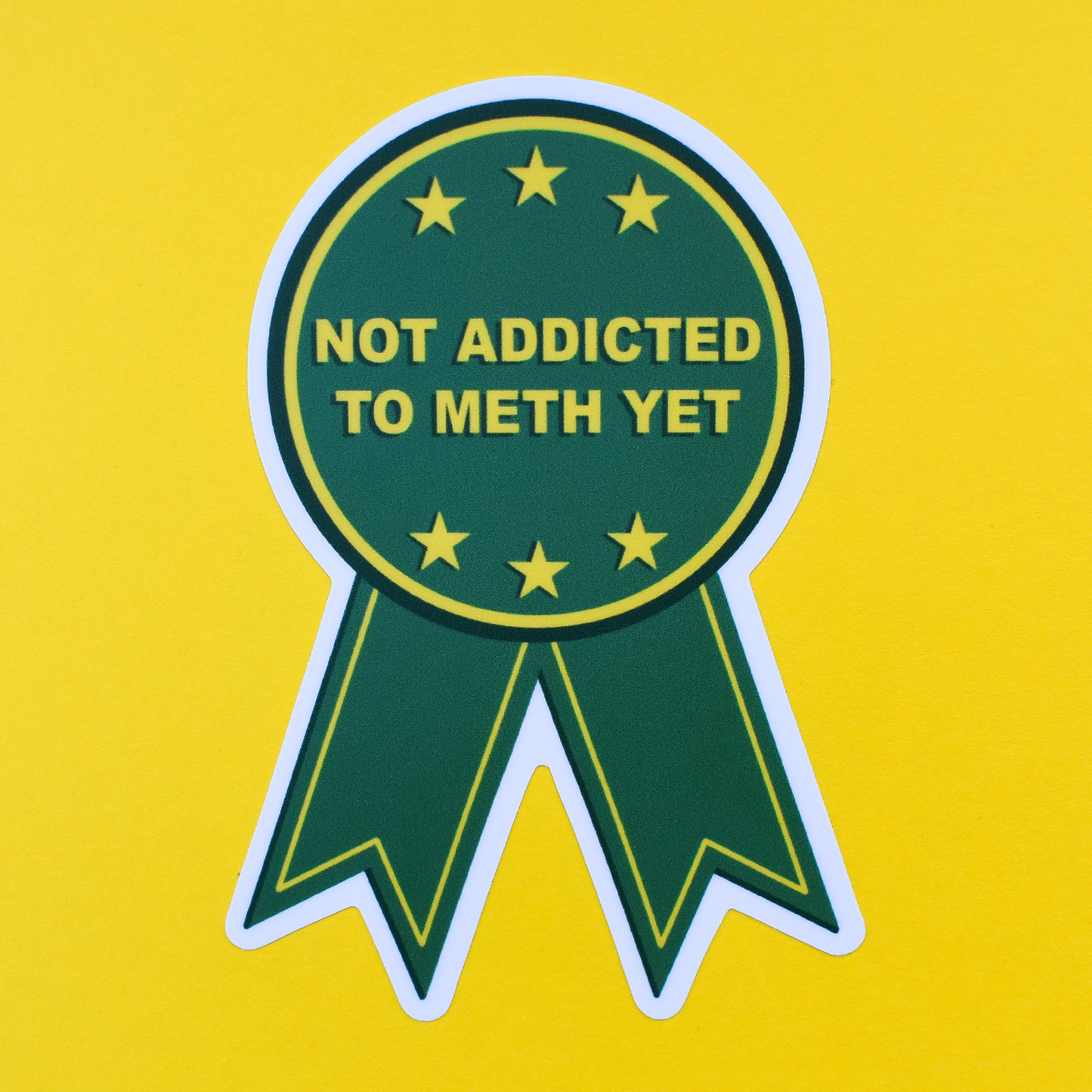 Not Addicted Sticker