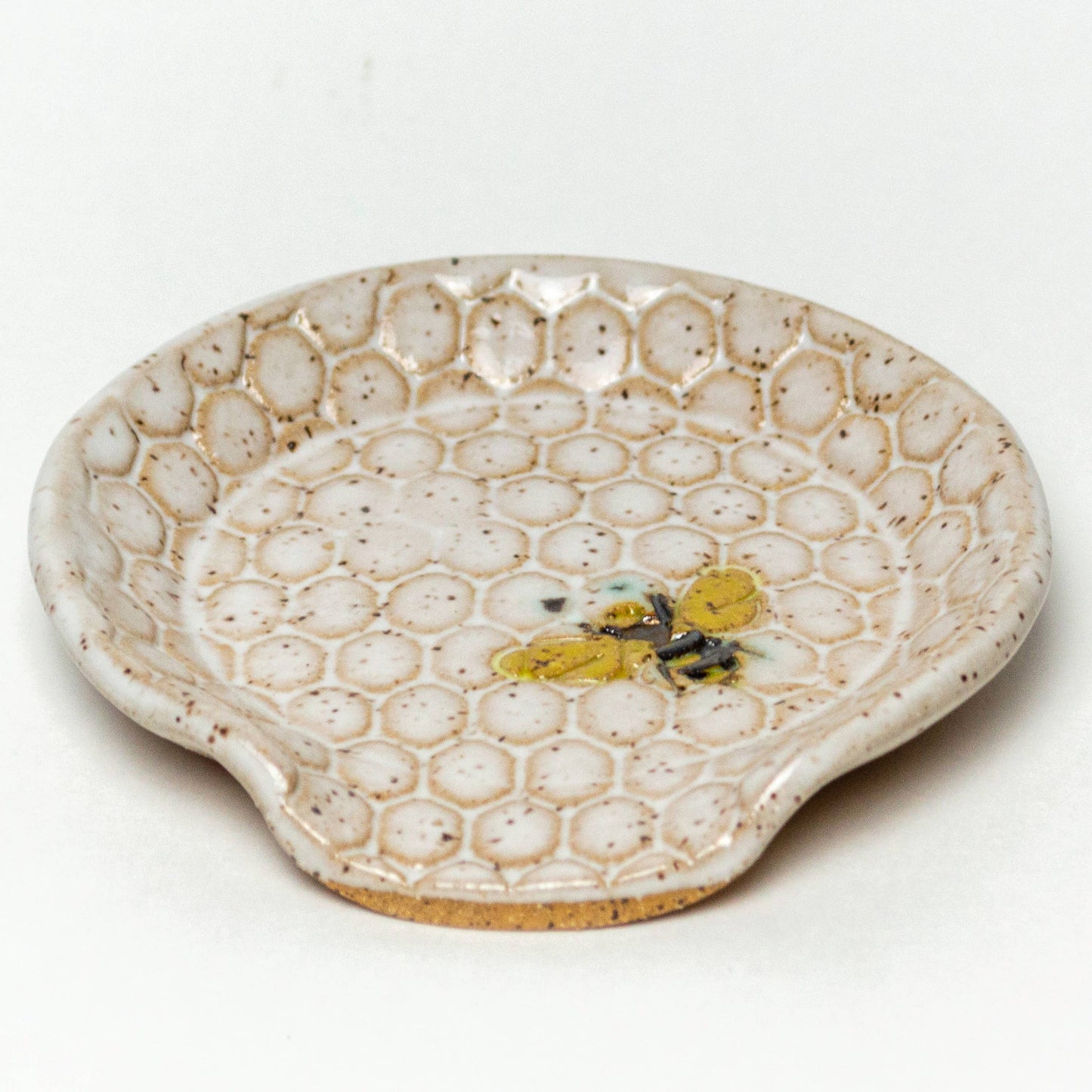 Bee Handmade Ceramic Spoon Rest