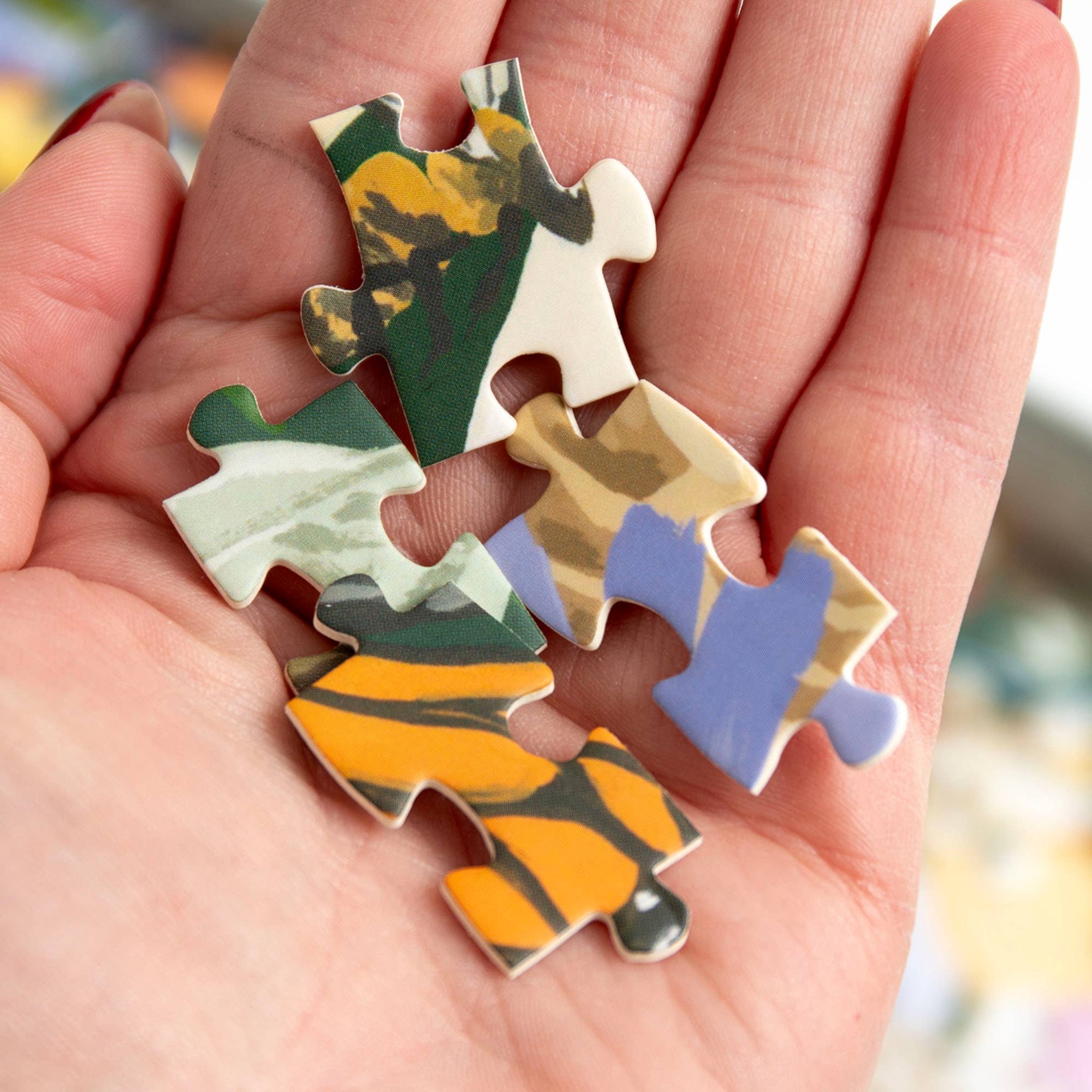 Forest Floor 400 Piece Panoramic Jigsaw Puzzle