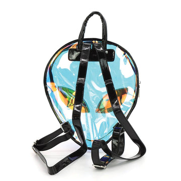 Iridescent Alien Head Backpack - 0
