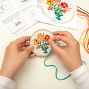 Flowers Mini Cross Stitch Kit-3