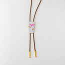 Echinacea Bolo Tie-2