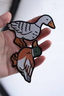 Fowl Embroidered Sticky Patch Set-2