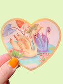 Swan Friends Sticker-2