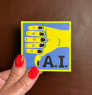 Thumbs Down to AI Sticker-1