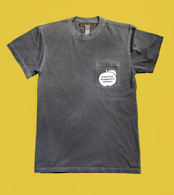 Perpetually Disappointed Optimist Pocket Tee