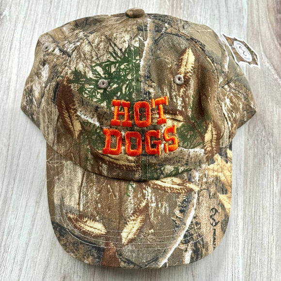 Hot Dogs Camo Dad Hat