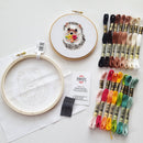 Hedgehog Embroidery Kit-3