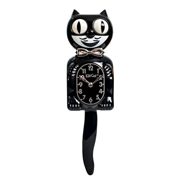 Retro Black Kitchen Edition Kit-Cat Klock