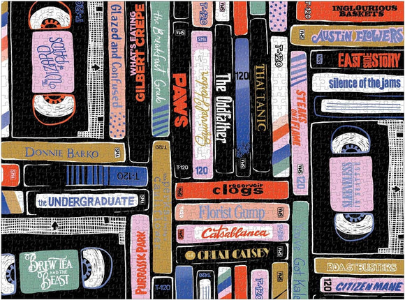 Classic Rewind 1000 Piece Foil Puzzle