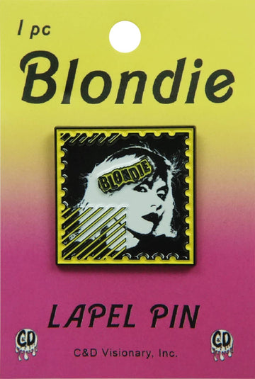 Blondie Debbie Harry Stamp Pin
