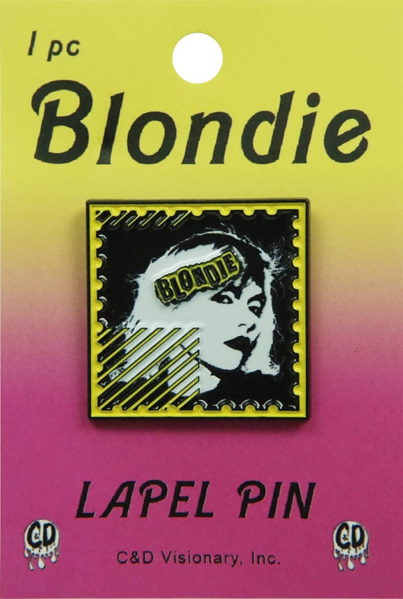 Blondie Debbie Harry Stamp Pin