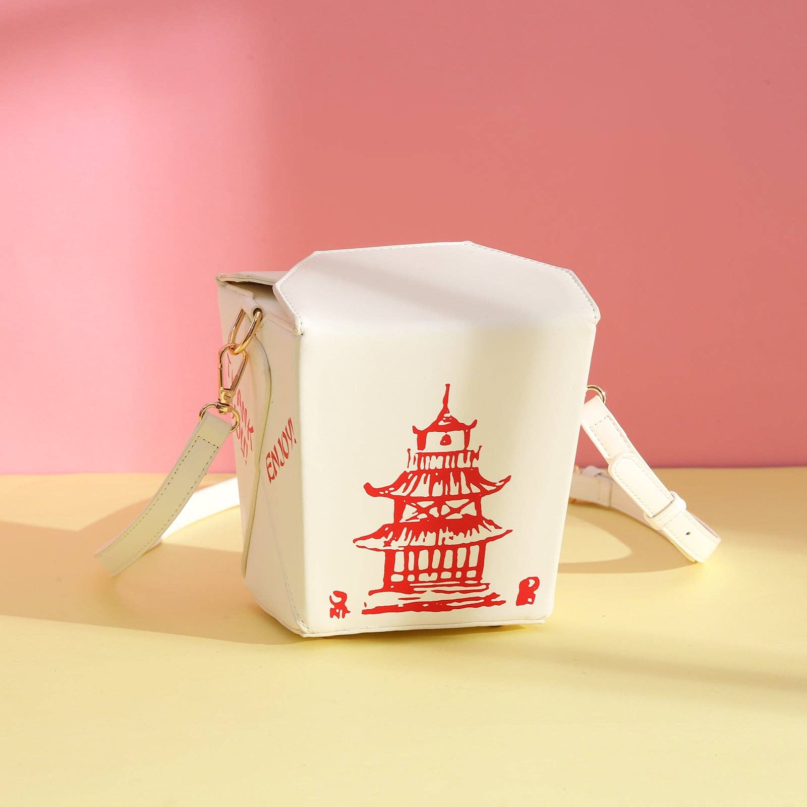 Takeout Box Crossbody Handbag