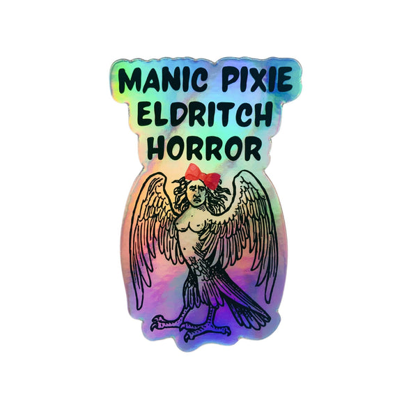 Manic Pixie Eldritch Horror Sticker