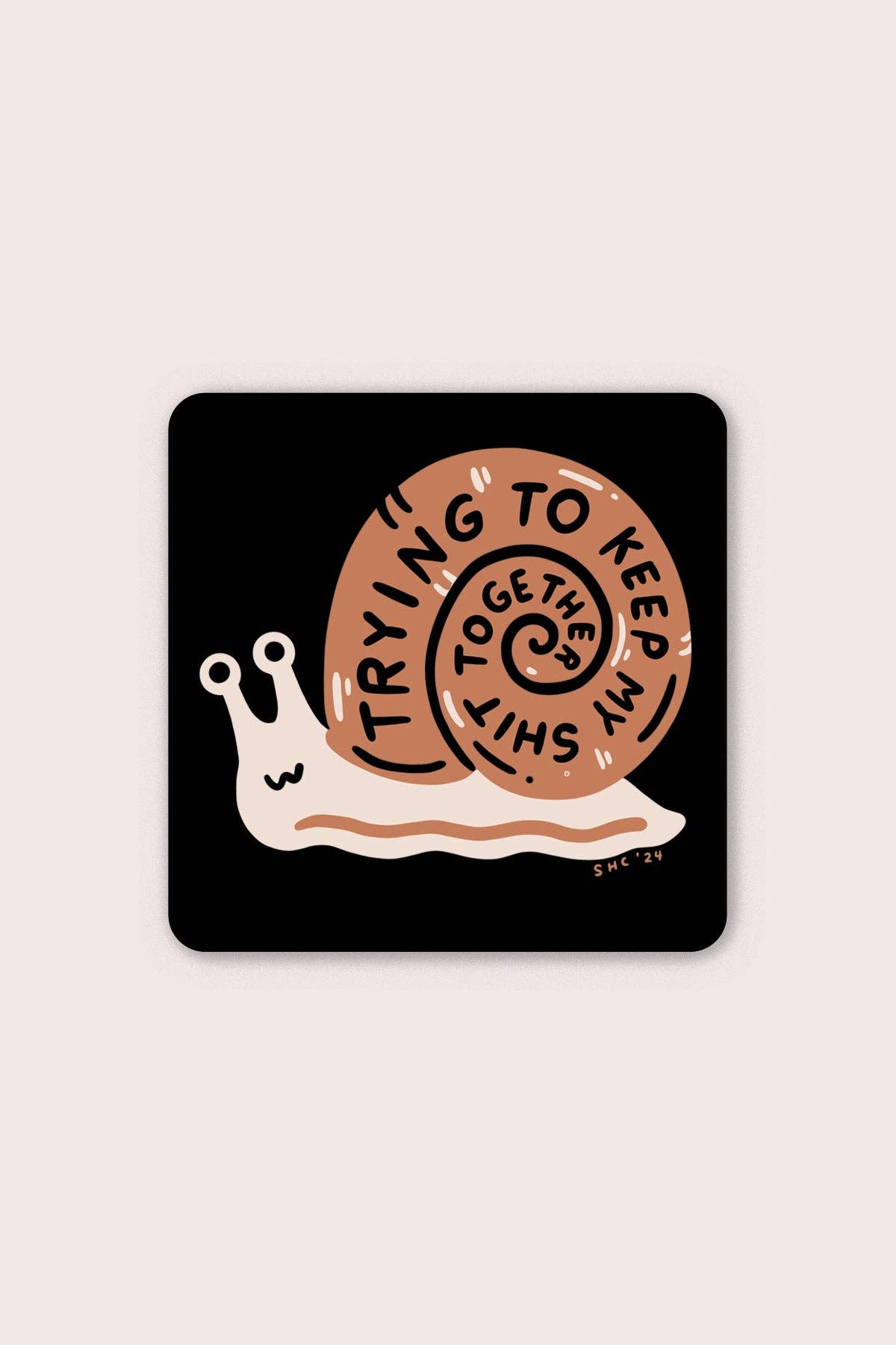 Trying Snail Sticker - 0