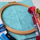 Summer Hummingbird Embroidery Kit-7