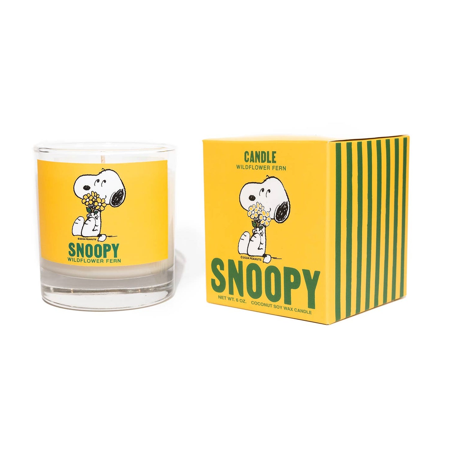 3P4 x Peanuts® Snoopy Candle (Wildflower Fern)