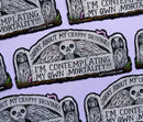 Mortality Bumper Sticker-3