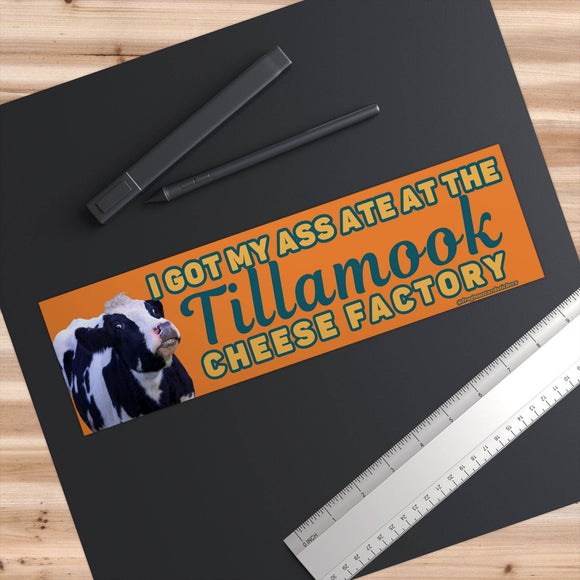 Tillamook Cheese Factory Bumper Sticker