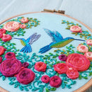 Summer Hummingbird Embroidery Kit-6