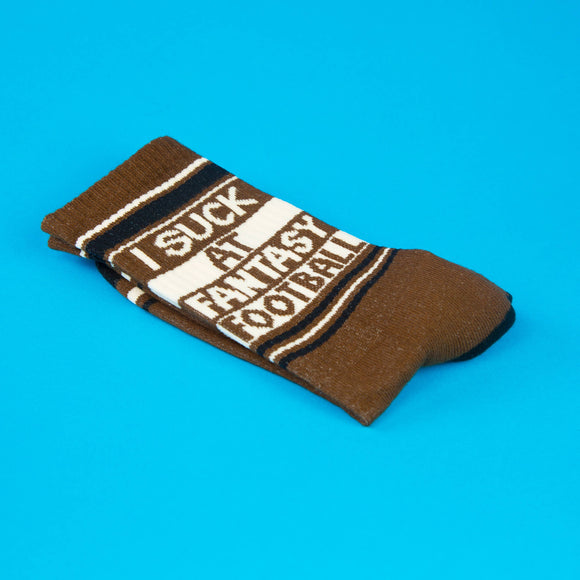 I Suck At Fantasy Football Socks